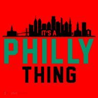 It's A Philly Thing City Skyline Pride Santa Hat thumb 1