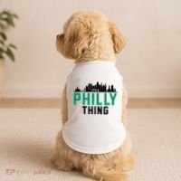 It's A Philly Thing City Skyline Pride Doggie Tank thumb 2