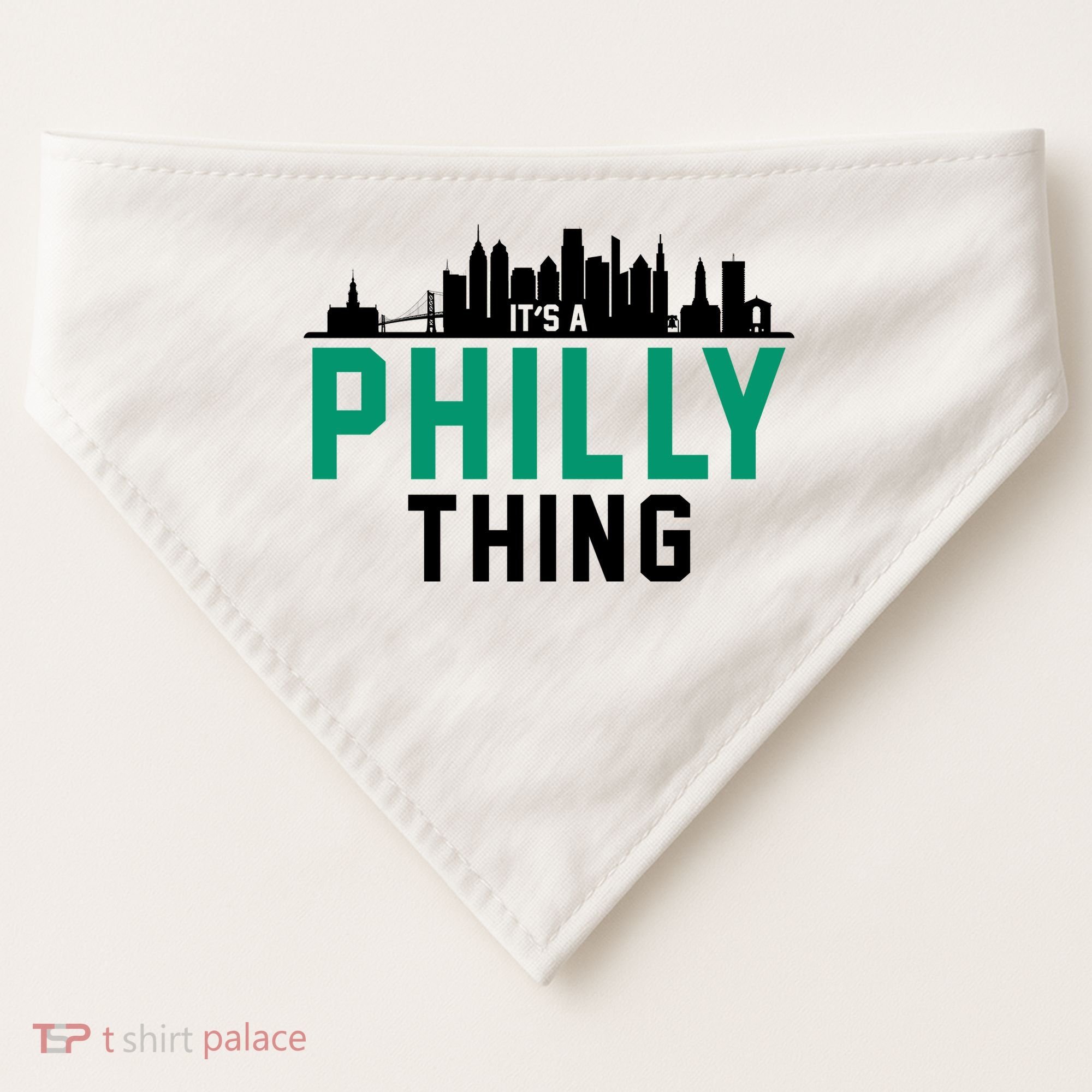 It's A Philly Thing City Skyline Pride USA-Made Doggie Bandana