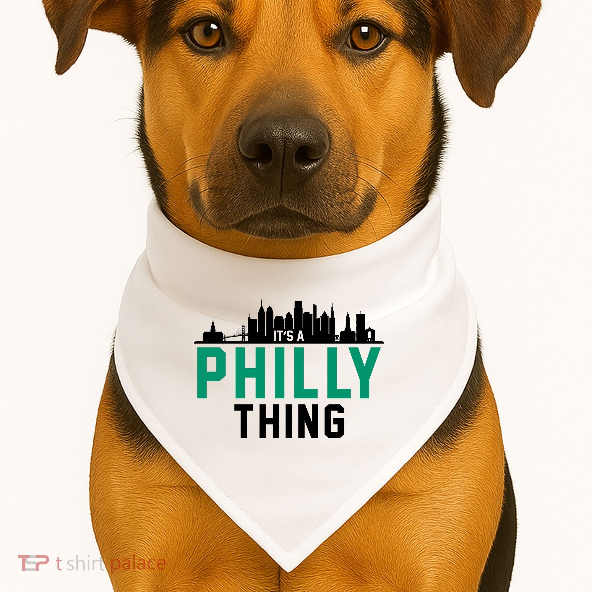 It's A Philly Thing City Skyline Pride USA-Made Doggie Bandana