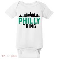 It's A Philly Thing City Skyline Pride Baby Bodysuit thumb 0