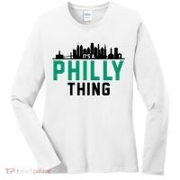 It's A Philly Thing City Skyline Pride Women's Long Sleeve Shirt thumb 0