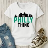 It's A Philly Thing City Skyline Pride Women's T-Shirt thumb 3