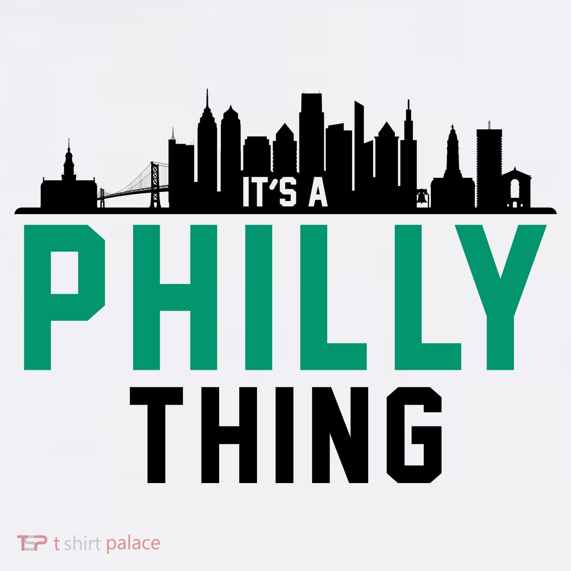 It's A Philly Thing City Skyline Pride Women's T-Shirt