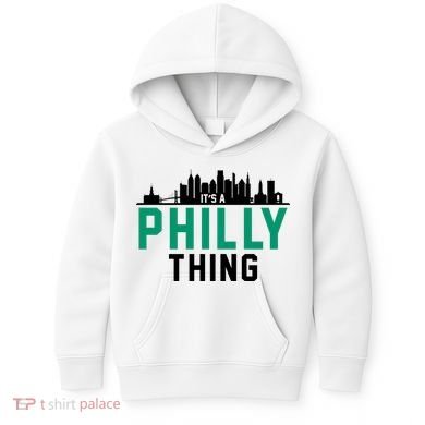 It's A Philly Thing City Skyline Pride Kids Hoodie