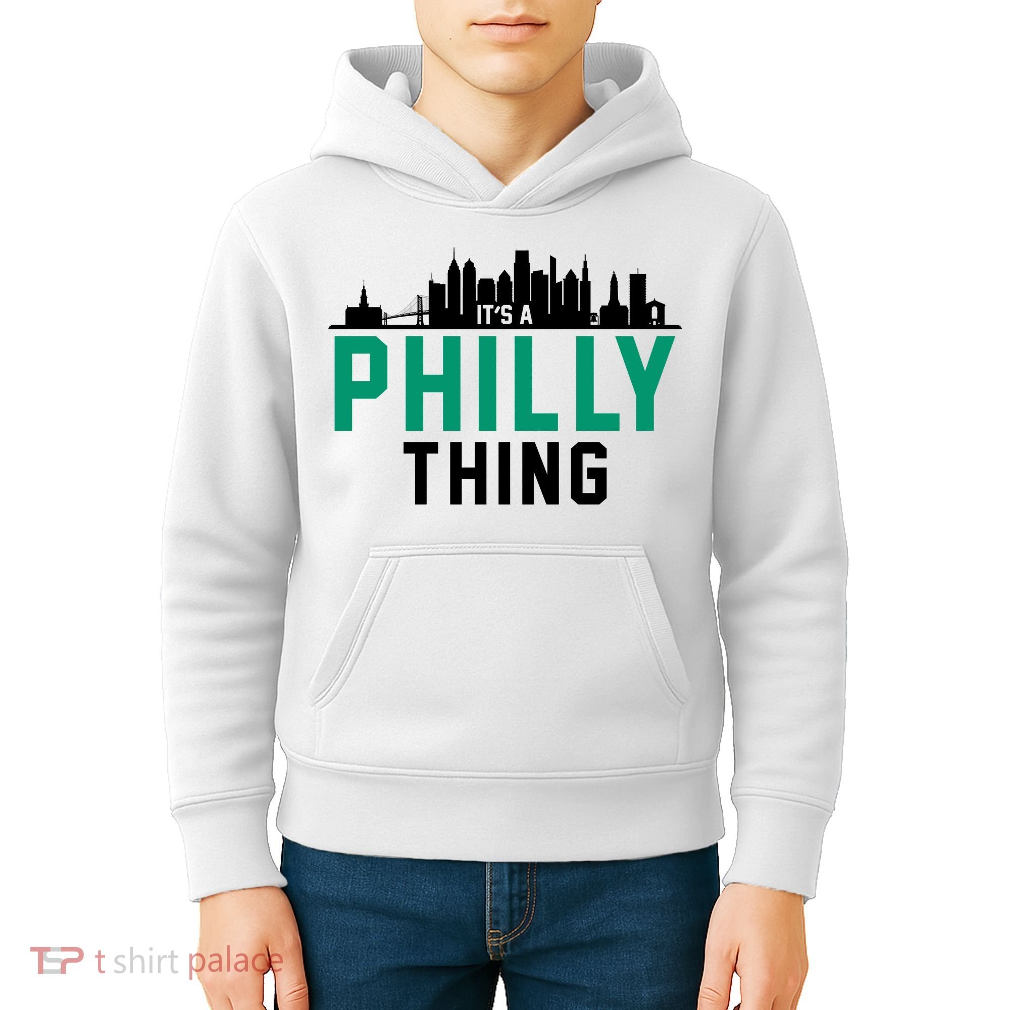 It's A Philly Thing City Skyline Pride Kids Hoodie