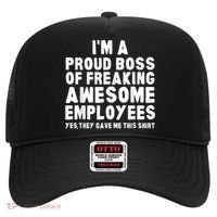 I'm A Proud Boss Of Freaking Awesome Employees Hat thumb 0