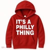 Its A Philly Thing Philadelphia Fan Kids Hoodie thumb 0