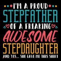 I'm A Proud Stepfather Of A Awesome Stepdaughter Stepdad Gift Coffee Mug thumb 5