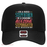 I'm A Proud Stepfather Of A Awesome Stepdaughter Stepdad Gift Hat thumb 0