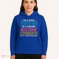 I'm A Proud Stepfather Of A Awesome Stepdaughter Stepdad Gift Hoodie thumb 5