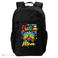 I'm A Proud Autism Mom Autism Awareness Butterfly Gifts Backpack thumb 0