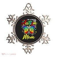 I'm A Proud Autism Mom Autism Awareness Butterfly Gifts Ornament thumb 0