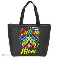 I'm A Proud Autism Mom Autism Awareness Butterfly Gifts Tote Bag thumb 0