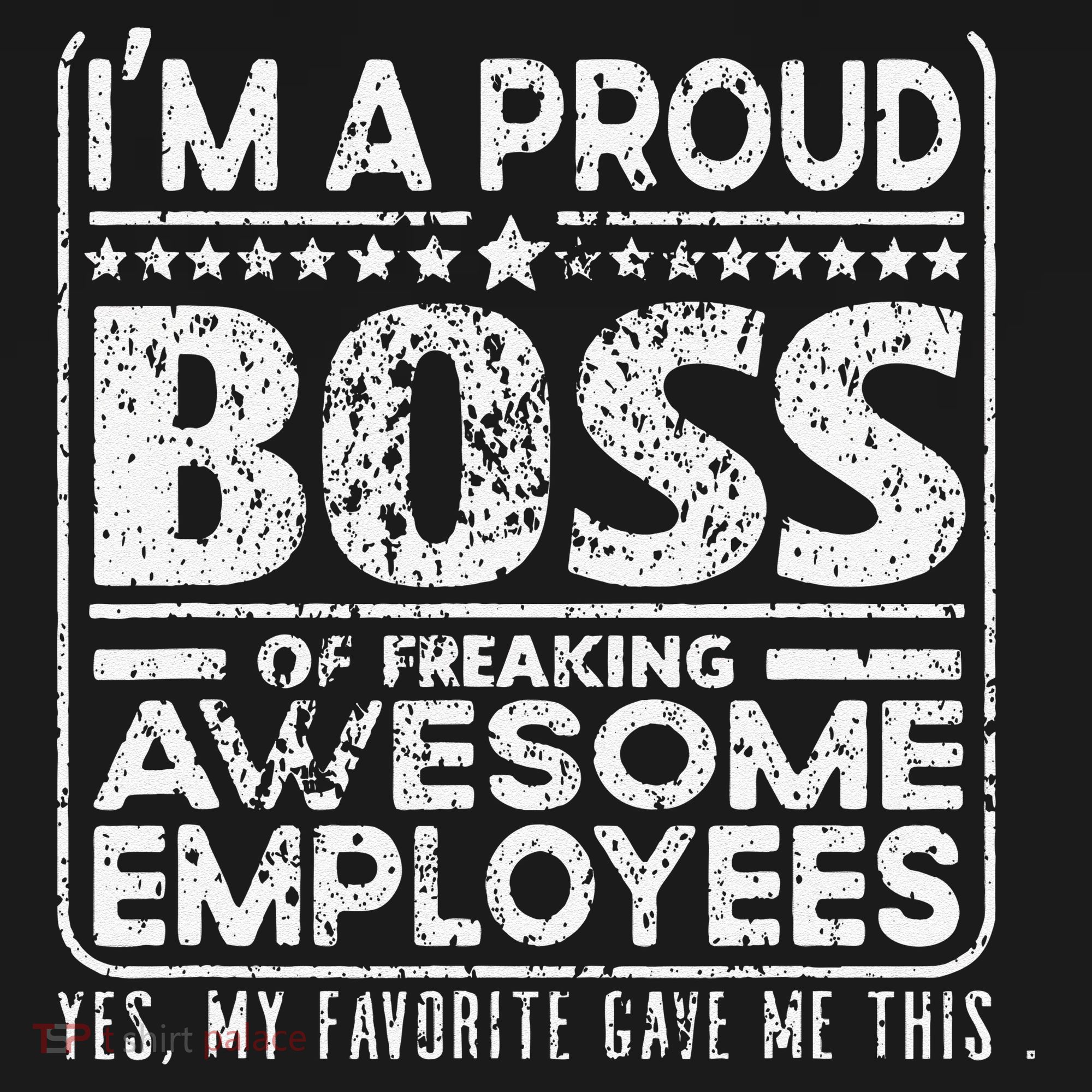 IM A Proud Boss Of Freaking Awesome Employees Office Gifts Coaster