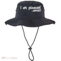 I Am Pleasant Damnit Bucket Hat thumb 0