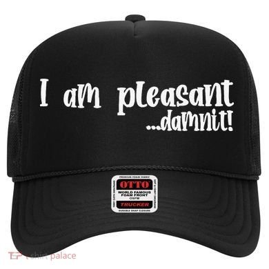 I Am Pleasant Damnit Hat