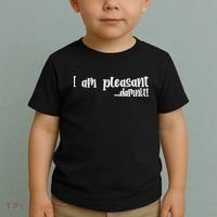I Am Pleasant Damnit Toddler T-Shirt thumb 2