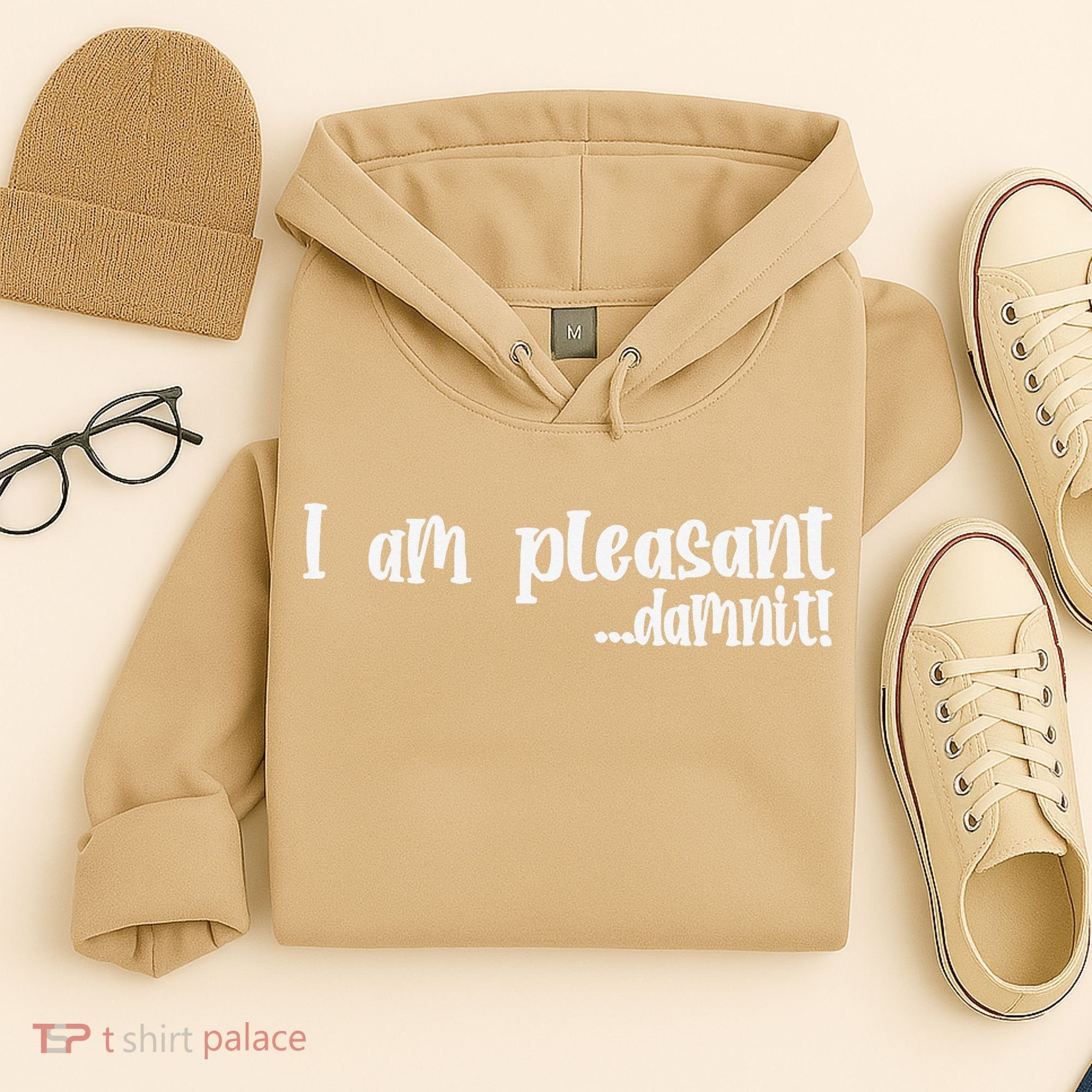 I Am Pleasant Damnit Hoodie
