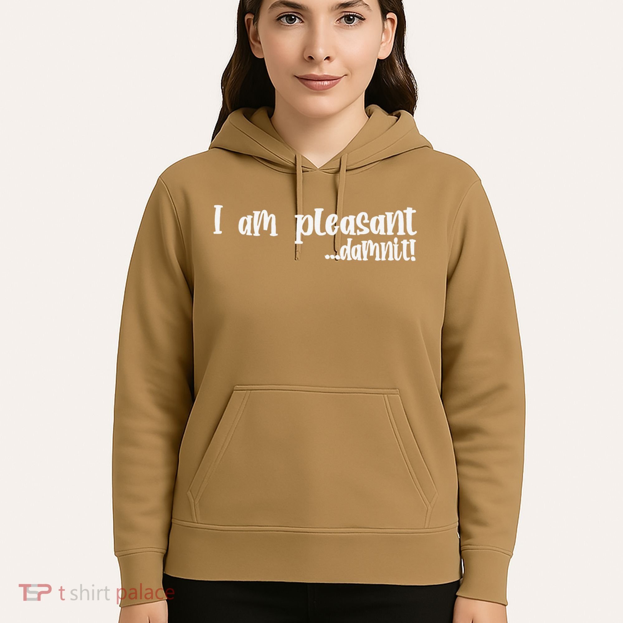 I Am Pleasant Damnit Hoodie