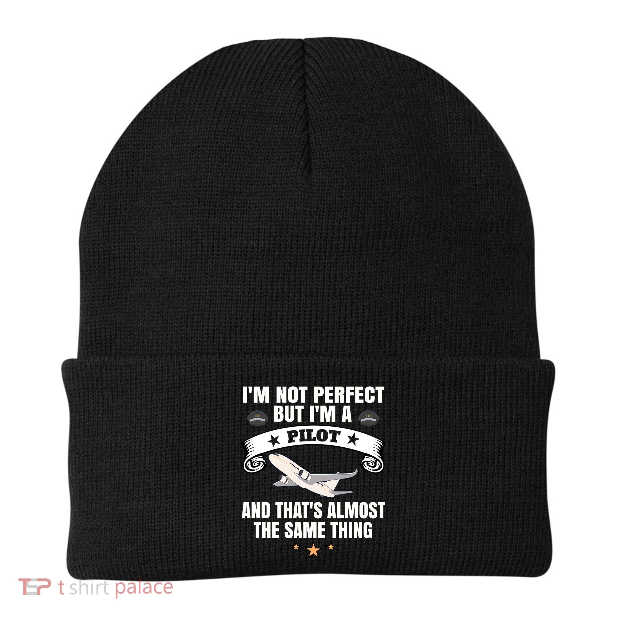 Im A Pilot Airplane Aviation Gift Beanie
