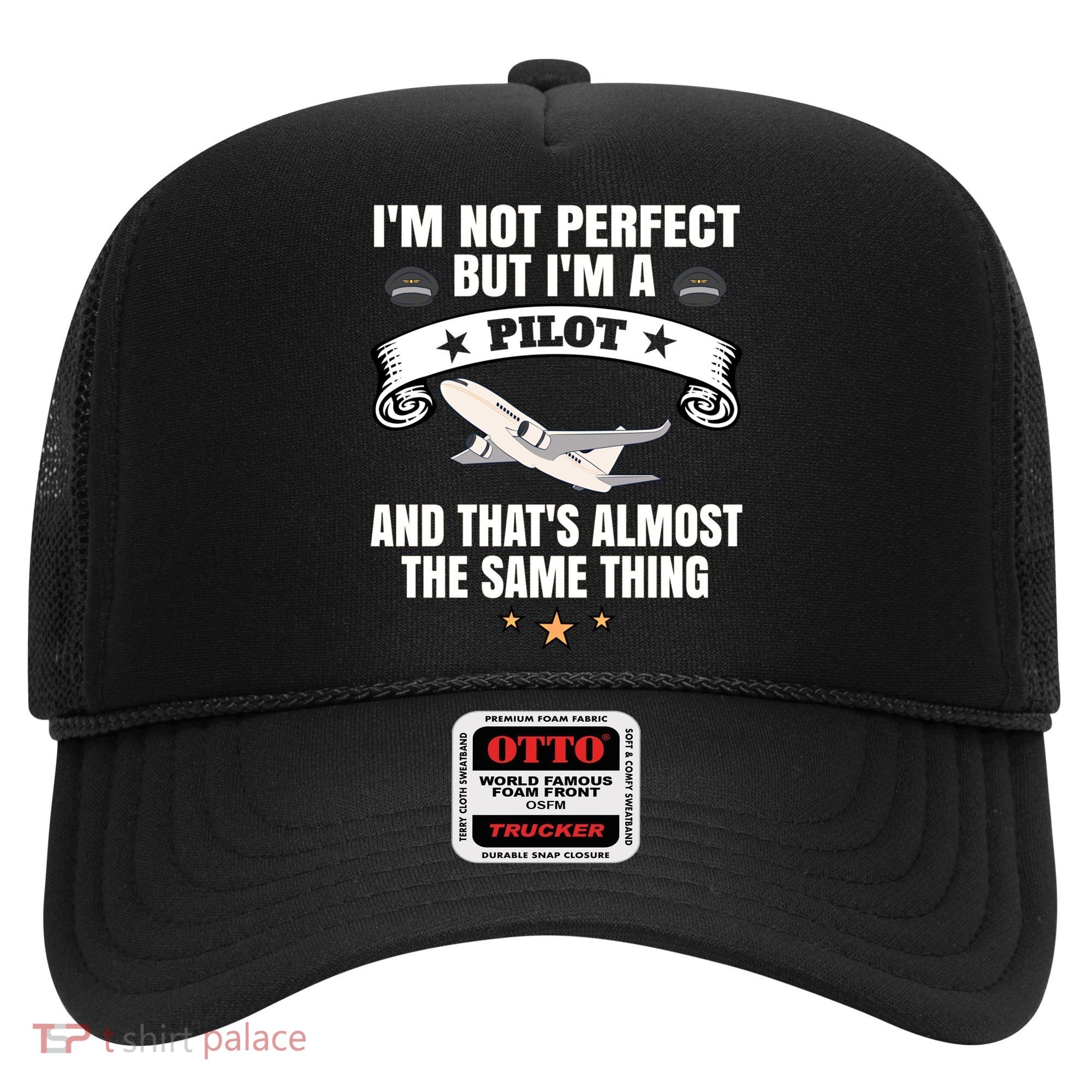 Im A Pilot Airplane Aviation Gift Hat