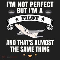 Im A Pilot Airplane Aviation Gift Golf Towel thumb 3