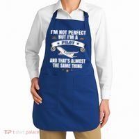 Im A Pilot Airplane Aviation Gift Apron thumb 2