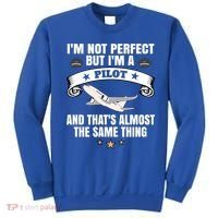Im A Pilot Airplane Aviation Gift Sweatshirt thumb 0