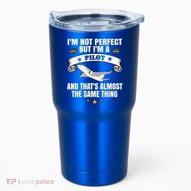 Im A Pilot Airplane Aviation Gift Tumbler