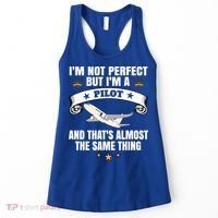Im A Pilot Airplane Aviation Gift Women's Tank Top thumb 0