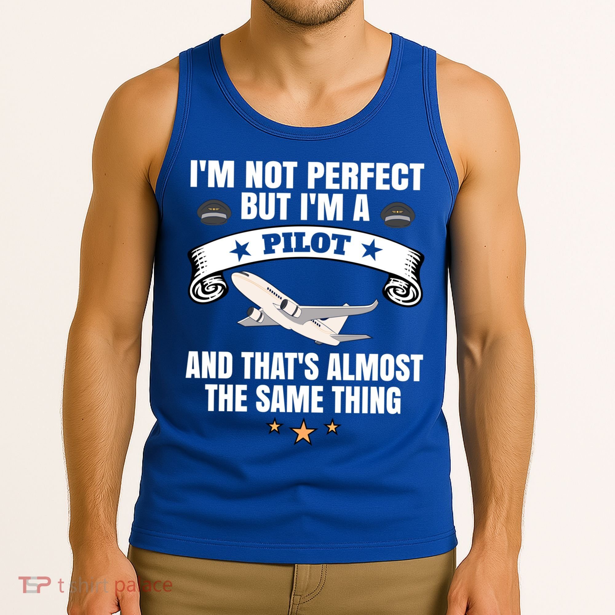 Im A Pilot Airplane Aviation Gift Tank Top