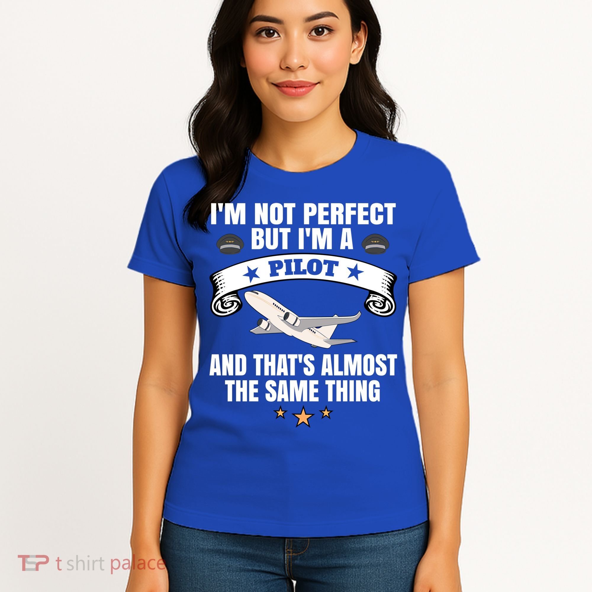 Im A Pilot Airplane Aviation Gift Women's T-Shirt