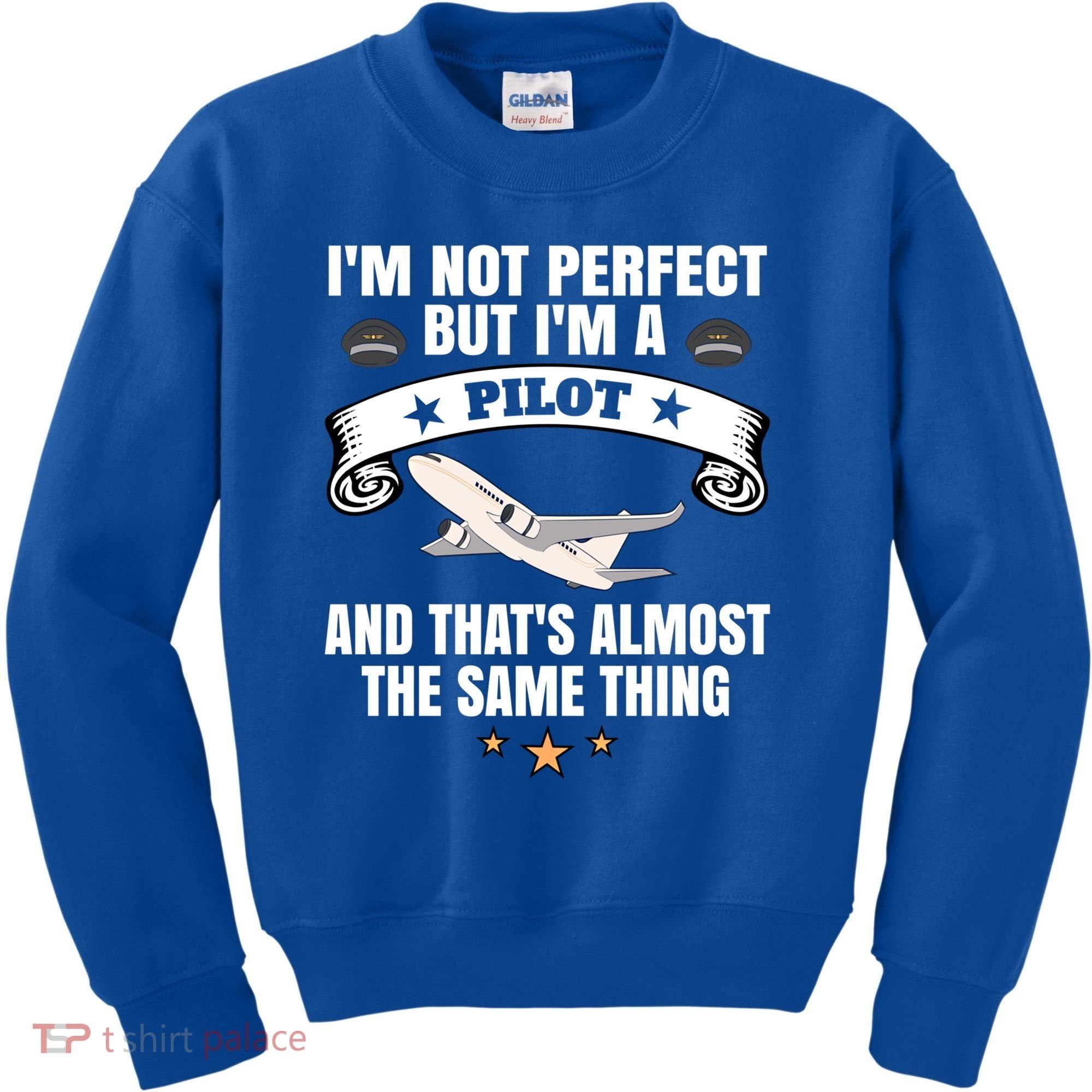 Im A Pilot Airplane Aviation Gift Kids Sweatshirt