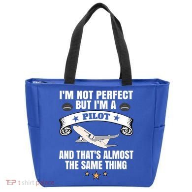 Im A Pilot Airplane Aviation Gift Tote Bag