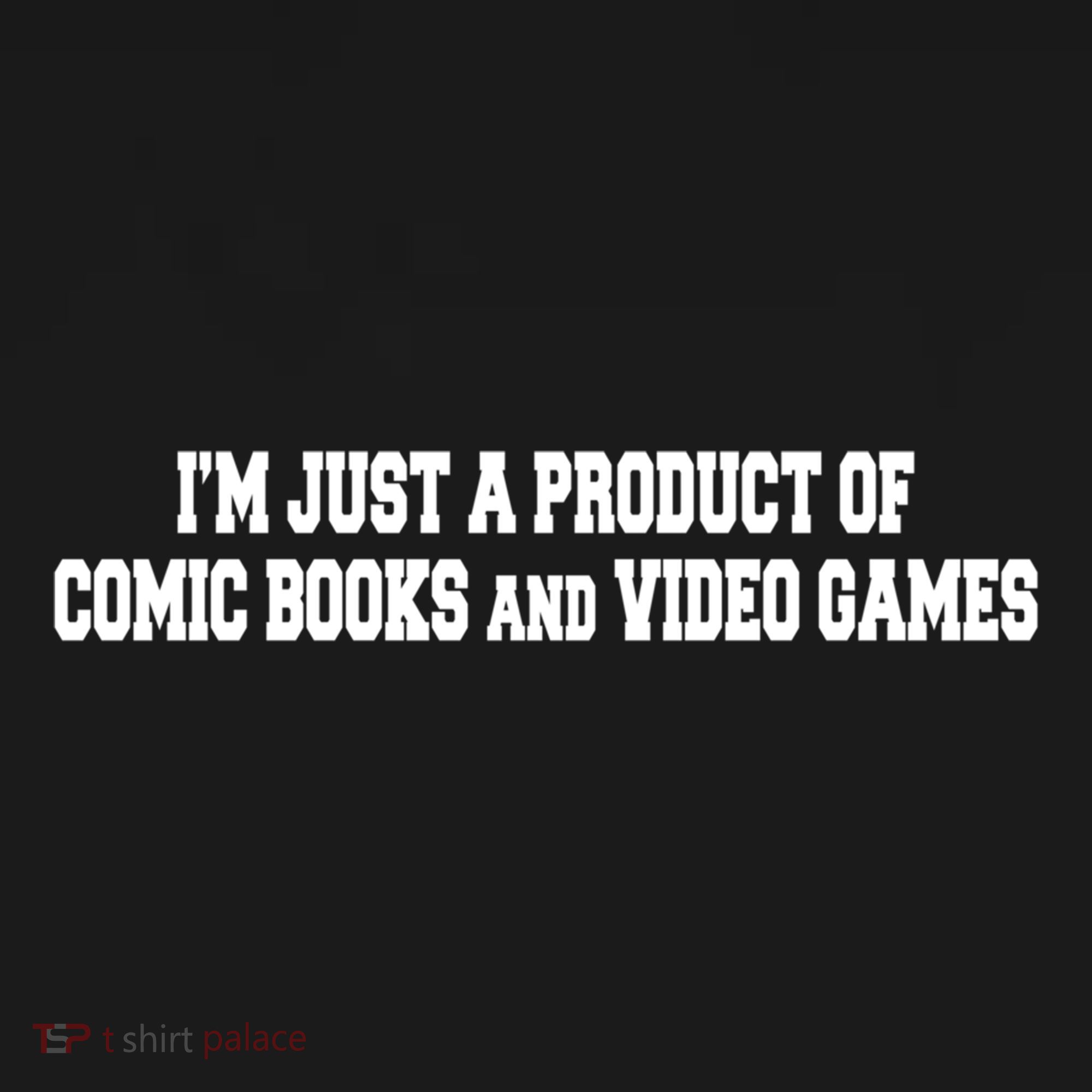 IM A Product Of Comics And Video Games Joke Humor Graphic Gift Women's Hoodie