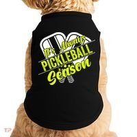 It's Always Pickleball Season Pickleball Paddle Gifts Doggie Tank thumb 0