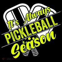 It's Always Pickleball Season Pickleball Paddle Gifts Coffee Mug thumb 5