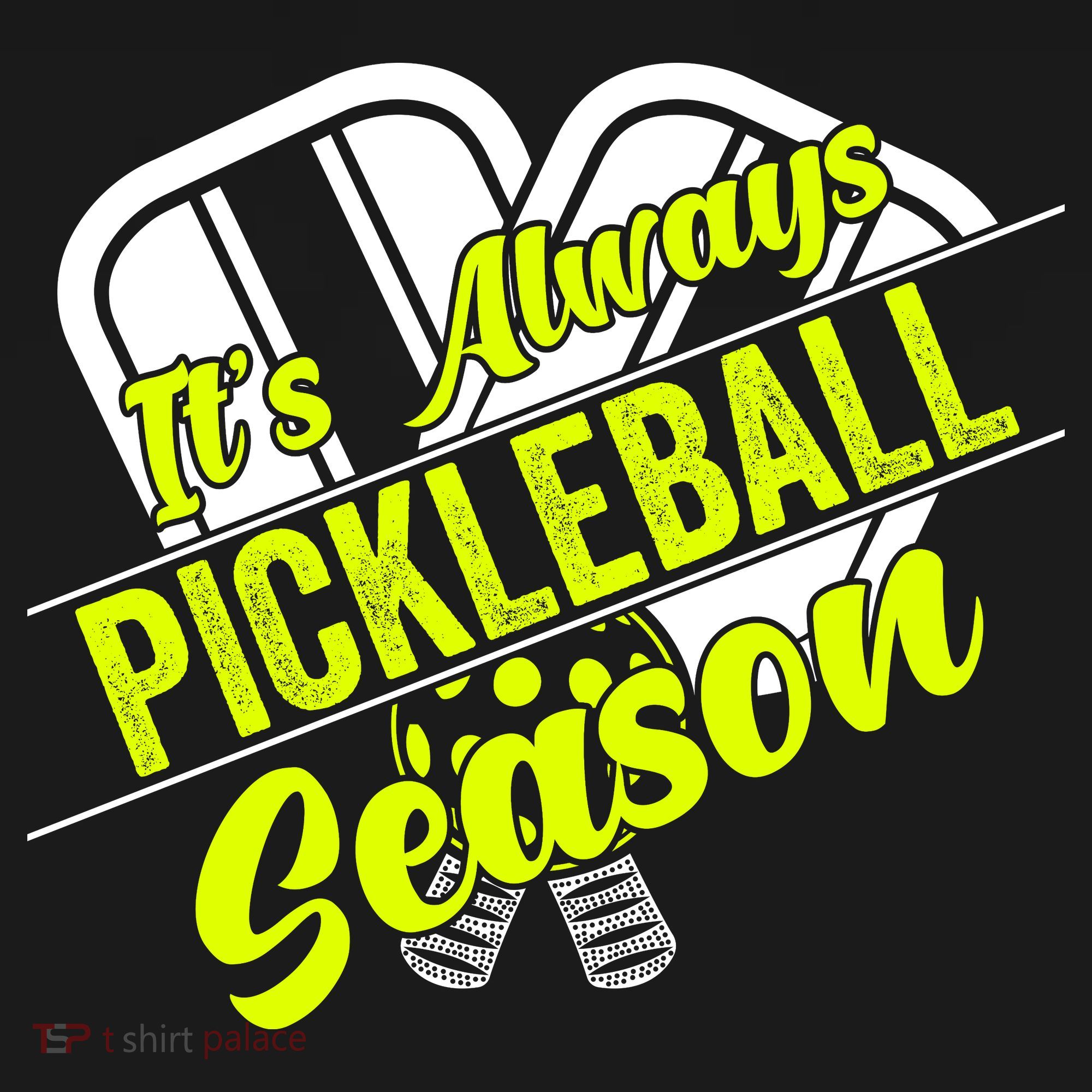 It's Always Pickleball Season Pickleball Paddle Gifts Women's Hoodie