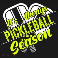 It's Always Pickleball Season Pickleball Paddle Gifts Ornament thumb 1