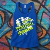 It's Always Pickleball Season Pickleball Paddle Gifts Women's Tank Top thumb 3