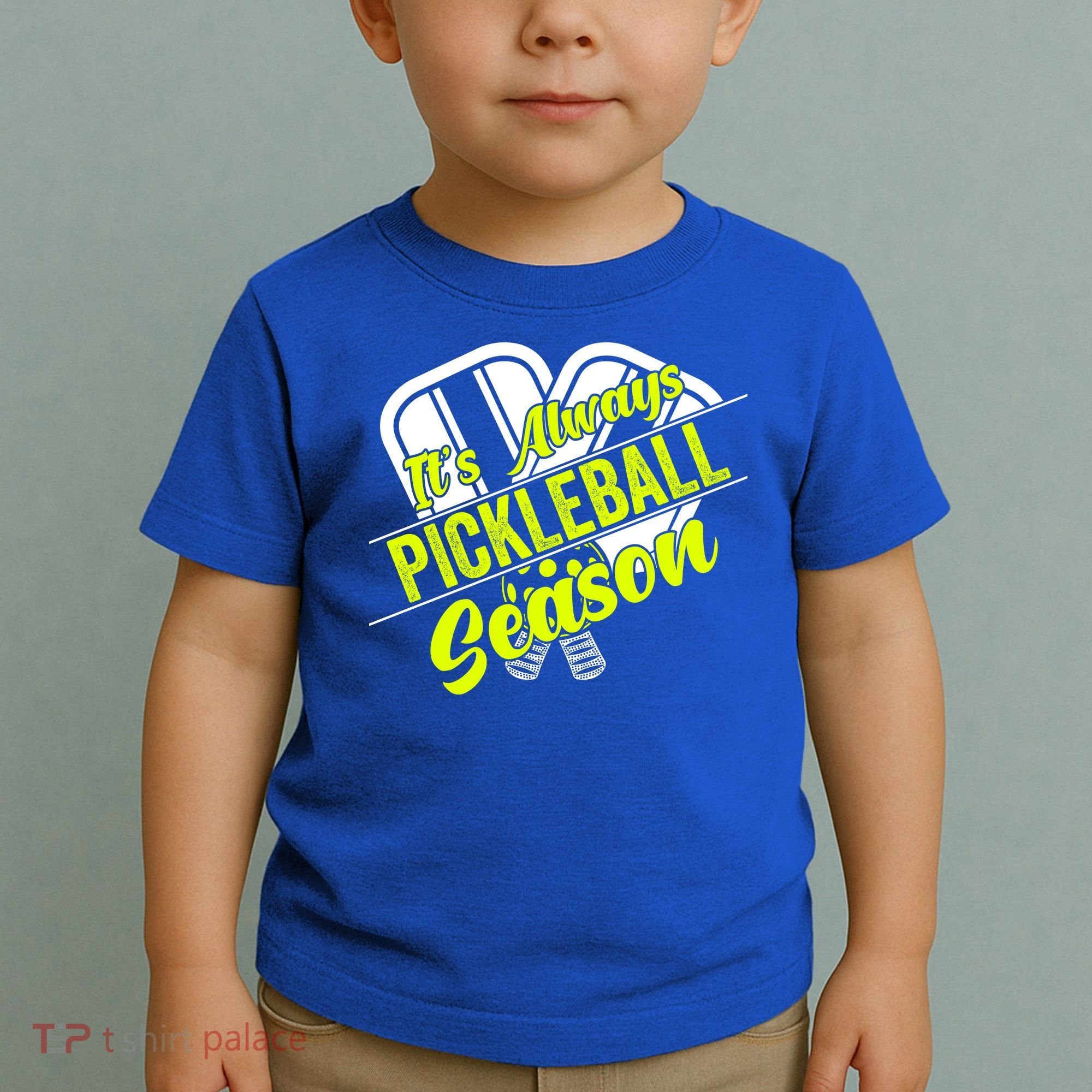 It's Always Pickleball Season Pickleball Paddle Gifts Toddler T-Shirt
