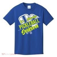 It's Always Pickleball Season Pickleball Paddle Gifts Kids T-Shirt thumb 0