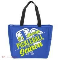 It's Always Pickleball Season Pickleball Paddle Gifts Tote Bag thumb 0