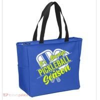 It's Always Pickleball Season Pickleball Paddle Gifts Tote Bag thumb 2