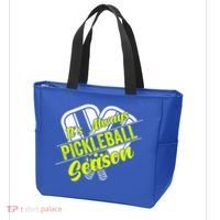 It's Always Pickleball Season Pickleball Paddle Gifts Tote Bag thumb 3