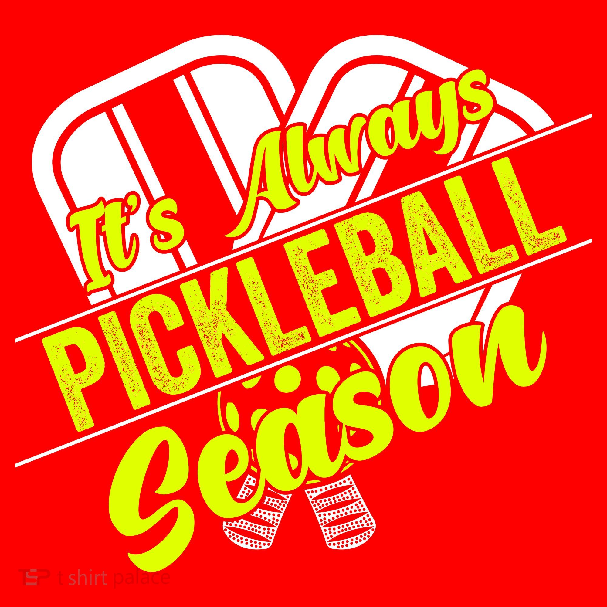 It's Always Pickleball Season Pickleball Paddle Gifts Santa Hat