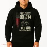 I AinT Perfect But I Do Have A Dd 214 For An Old Man Hoodie thumb 2