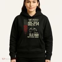 I AinT Perfect But I Do Have A Dd 214 For An Old Man Hoodie thumb 5