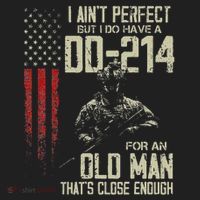 I AinT Perfect But I Do Have A Dd 214 For An Old Man Beanie thumb 2